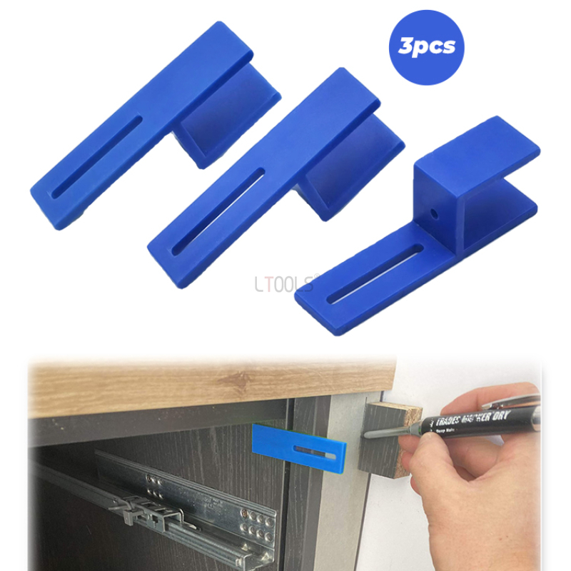 Dowel Jig Kit - 3 قطعة 18 مللي متر الرقص