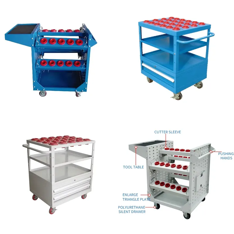 Workshop Tools Storage - عربة تخزين أدوات CNC متينة للورشة