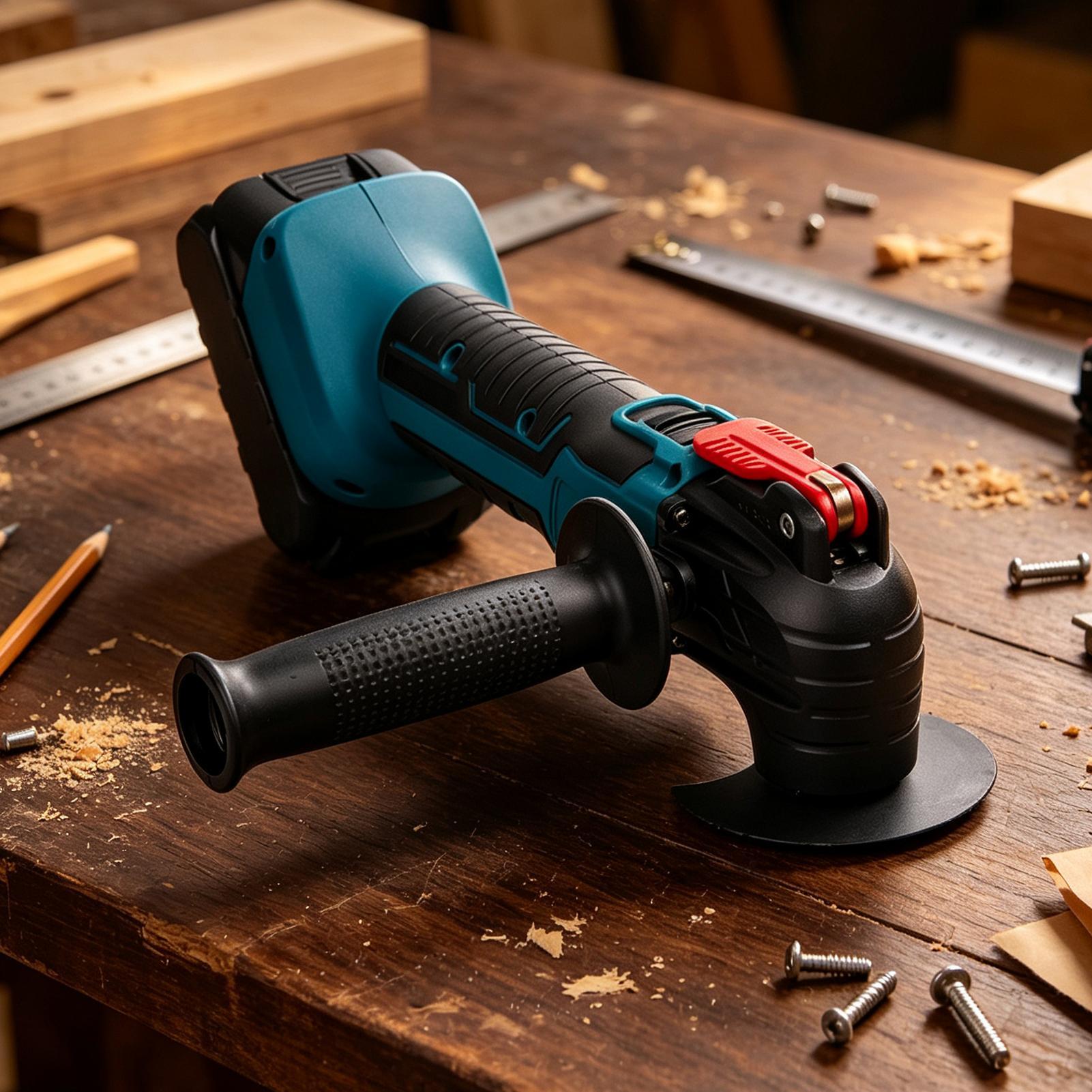 Tools For Woodworking Workshop - جلاخة زاوية لاسلكية متعددة الاستخدامات، أداة