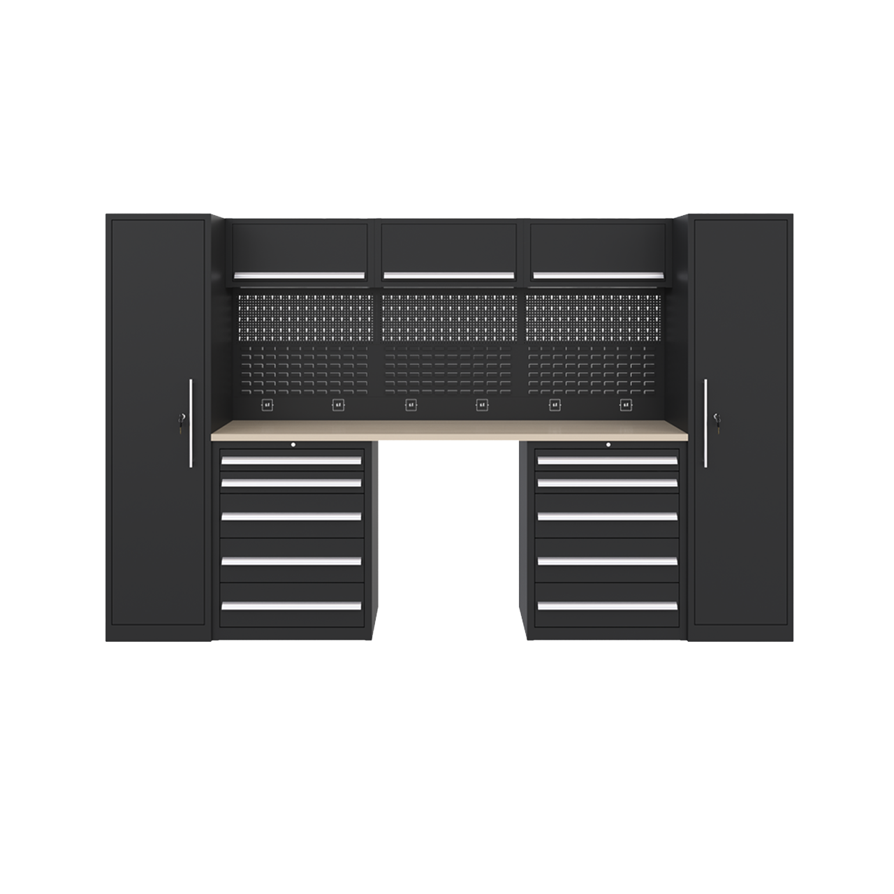 Workshop Tools Storage - نظام خزائن تخزين أدوات صناعية معيارية