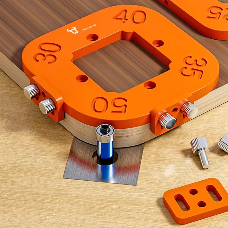 النجارة راوتر الزاوية نصف القط - مراجعة Dowel Jig Kit وسعره