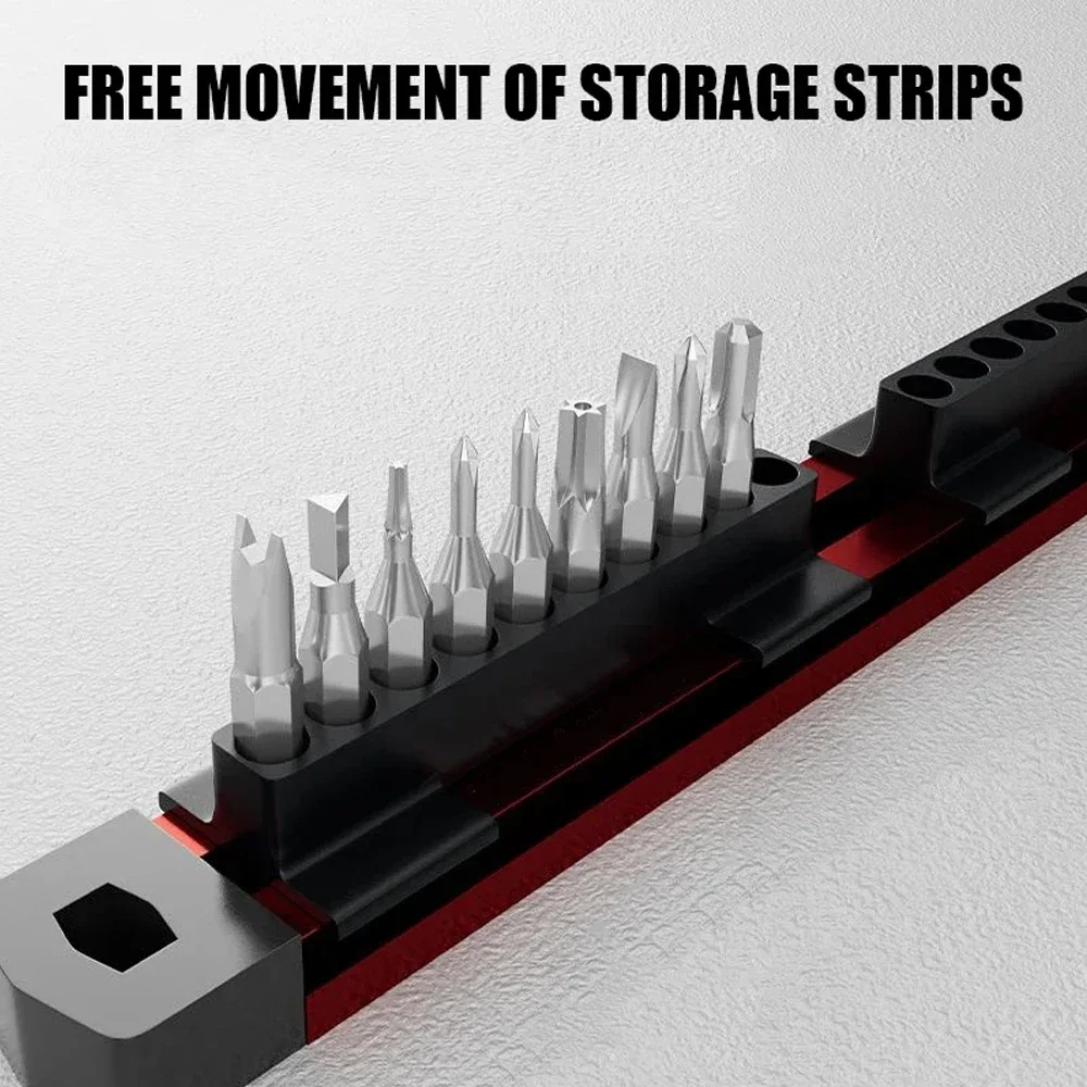 مفك مغناطيسي بت حامل المنظم 40 - مراجعة Workshop Tools Storage وسعره
