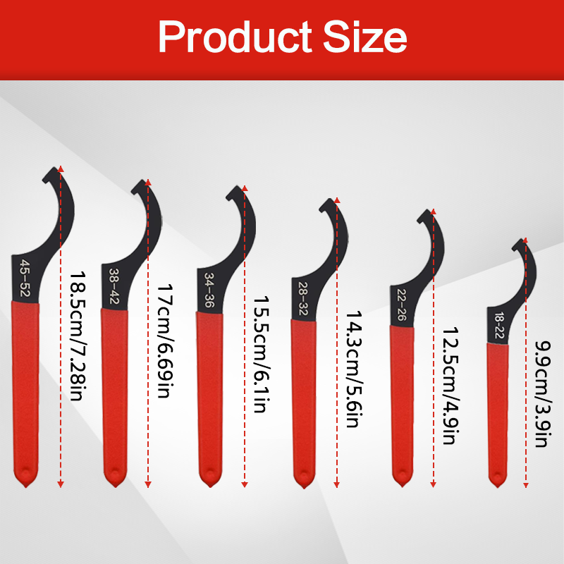 مفتاح ربط خطافي نصف قمري مكون  - مراجعة Maintenance Workshop Tools وسعره
