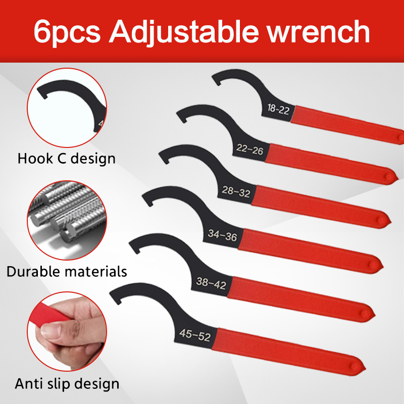 مفتاح ربط خطافي نصف قمري مكون  - مراجعة Maintenance Workshop Tools وسعره
