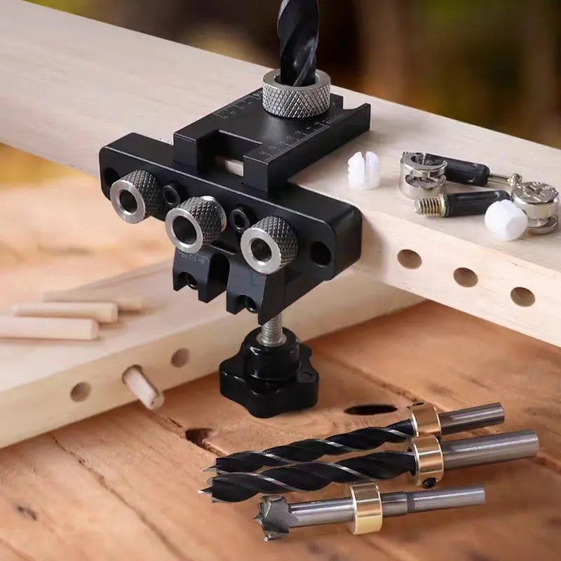 طقم أدوات دقيقة 3 في 1 لتركيب  - مراجعة Dowel Jig Kit وسعره