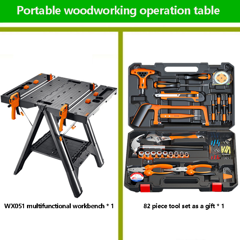 منشار طاولة محمول متعدد الوظائ - مراجعة Workbench Portable Fold وسعره