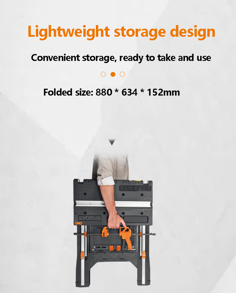 منشار طاولة محمول متعدد الوظائ - مراجعة Workbench Portable Fold وسعره