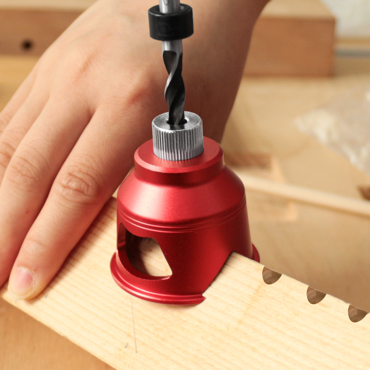 طقم أدوات تثبيت عمودي من سبائك - مراجعة Dowel Jig Kit وسعره