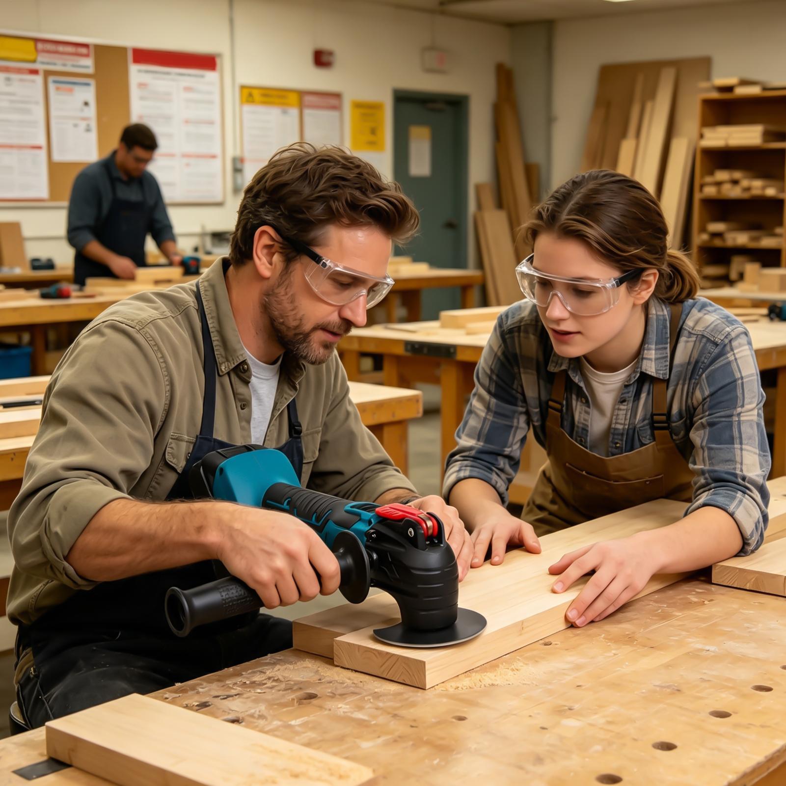 جلاخة زاوية لاسلكية متعددة الا - مراجعة Tools For Woodworking Workshop وسعره