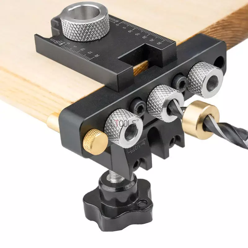 أداة حفر المسامير القابلة للتع - مراجعة Dowel Jig Kit وسعره
