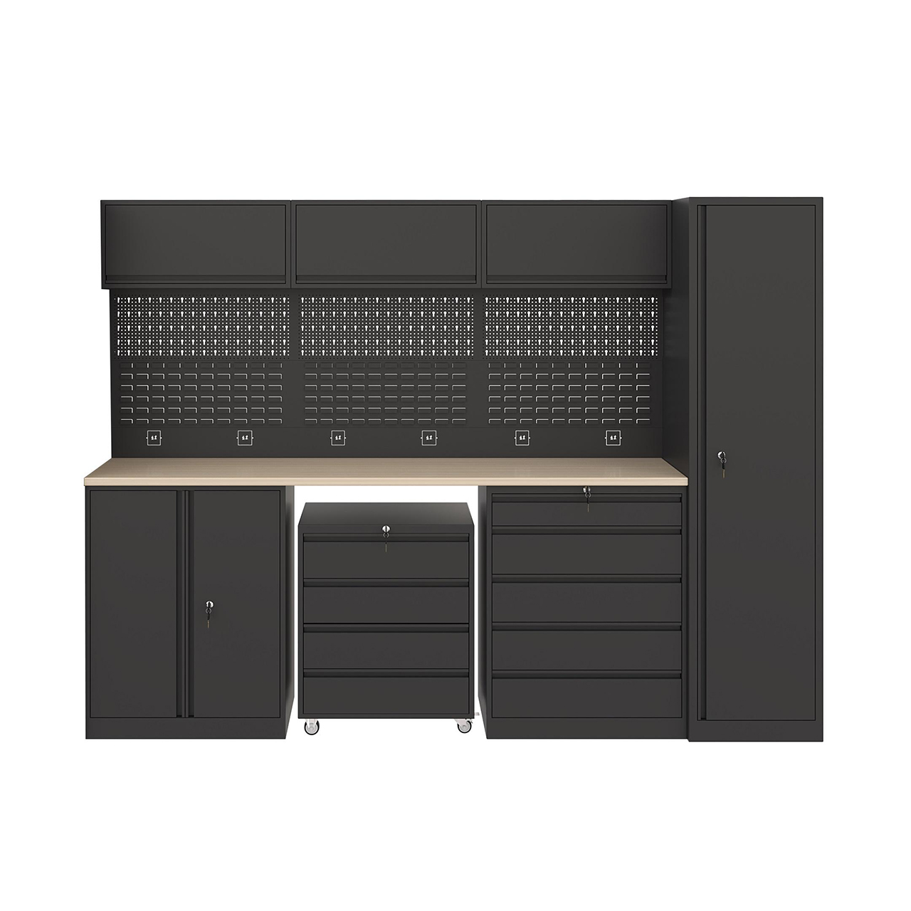 نظام خزائن تخزين أدوات صناعية  - مراجعة Workshop Tools Storage وسعره