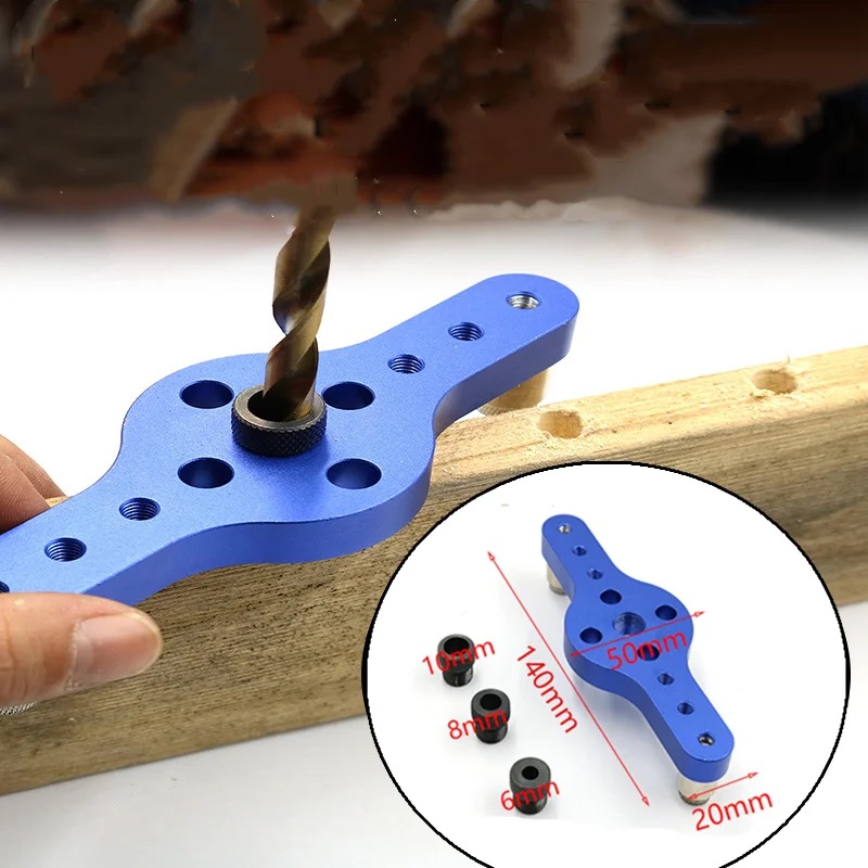 طقم أدوات حفر الخشب بفتحات عمو - مراجعة Dowel Jig Kit وسعره