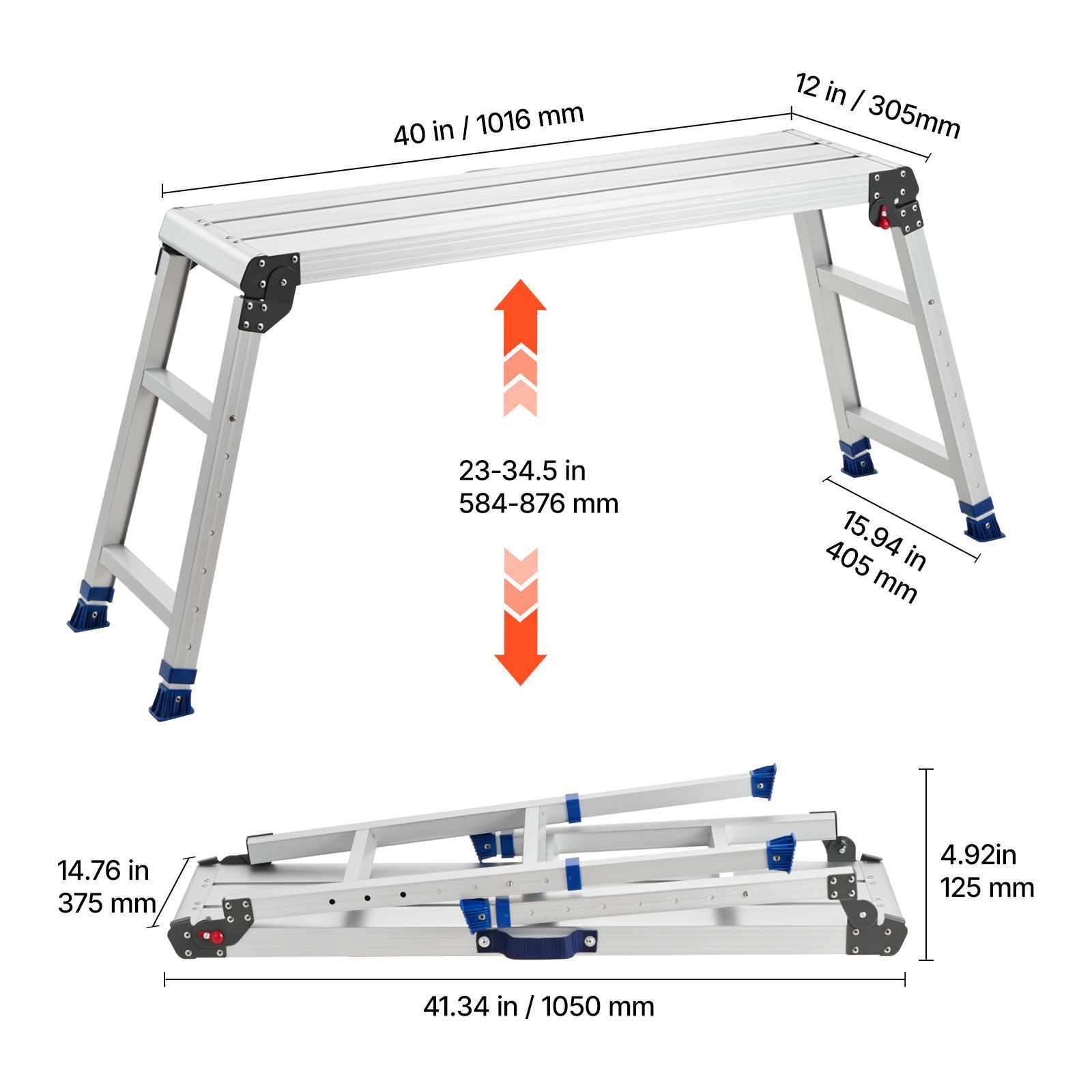 منصة عمل قابلة للطي، ارتفاع قا - مراجعة Workbench Portable Fold وسعره